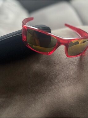 Kids Red Mirrored Lens Sunglasses “Replica”